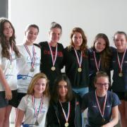 les filles du CSAKB championnes de France LD
