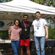 podium Senior (Pilar et Charly)