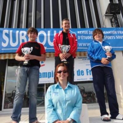 Victor 2ème du Trophée Damien Hébert 2011