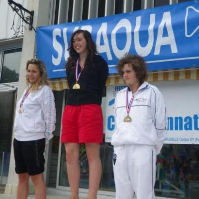 Tiphaine championne de France 800 SF