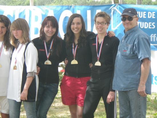 CSAKB vice-championne de France junior
