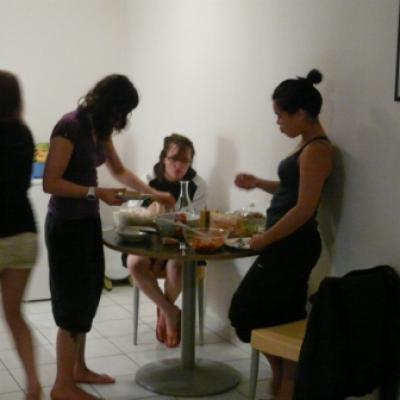 Repas à l'hôtel