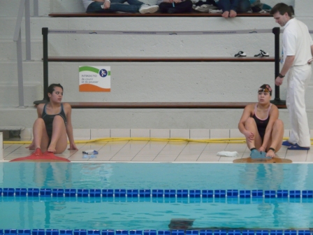 Mélanie et Jenny après la course...