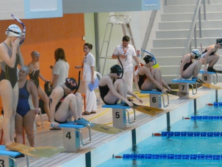 Départ filles 100 SF