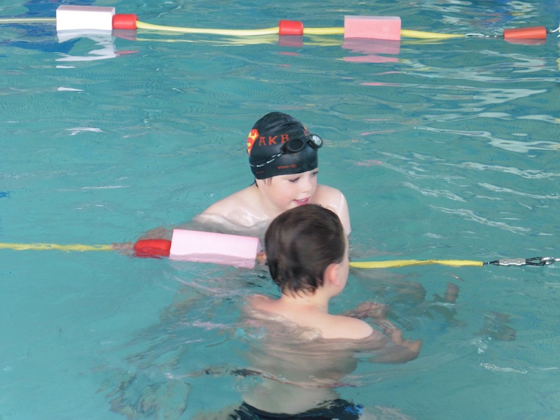 Evan et son copain Enzo