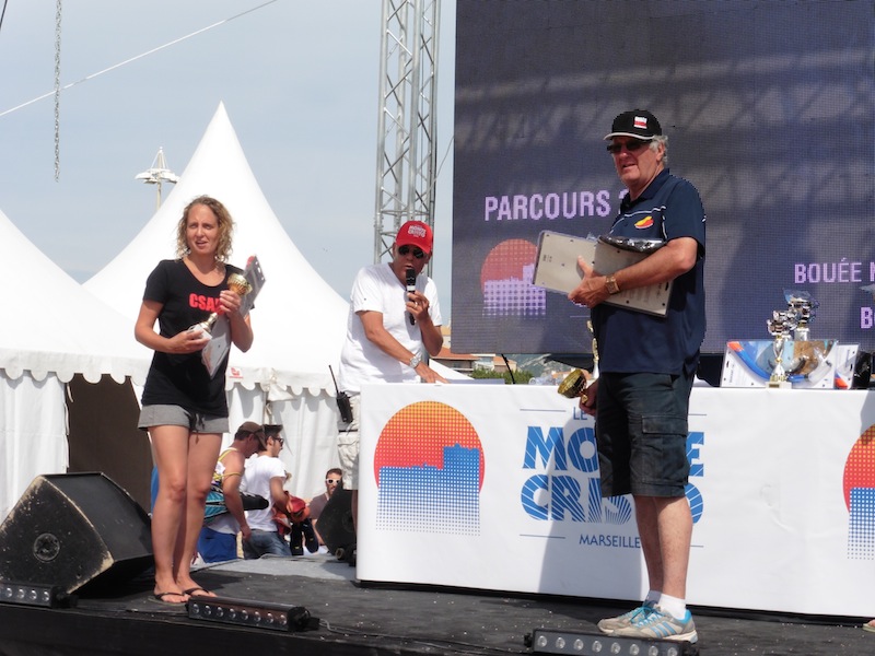 podium Fanny 2km