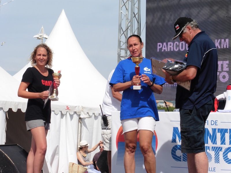 podium Fanny 2km