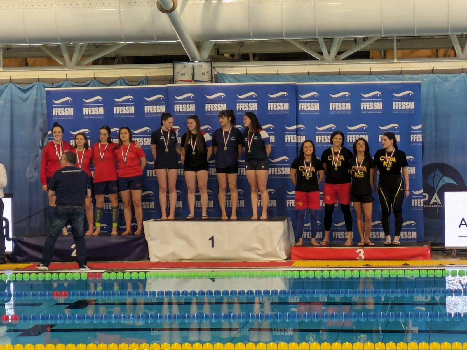 4x100 dames