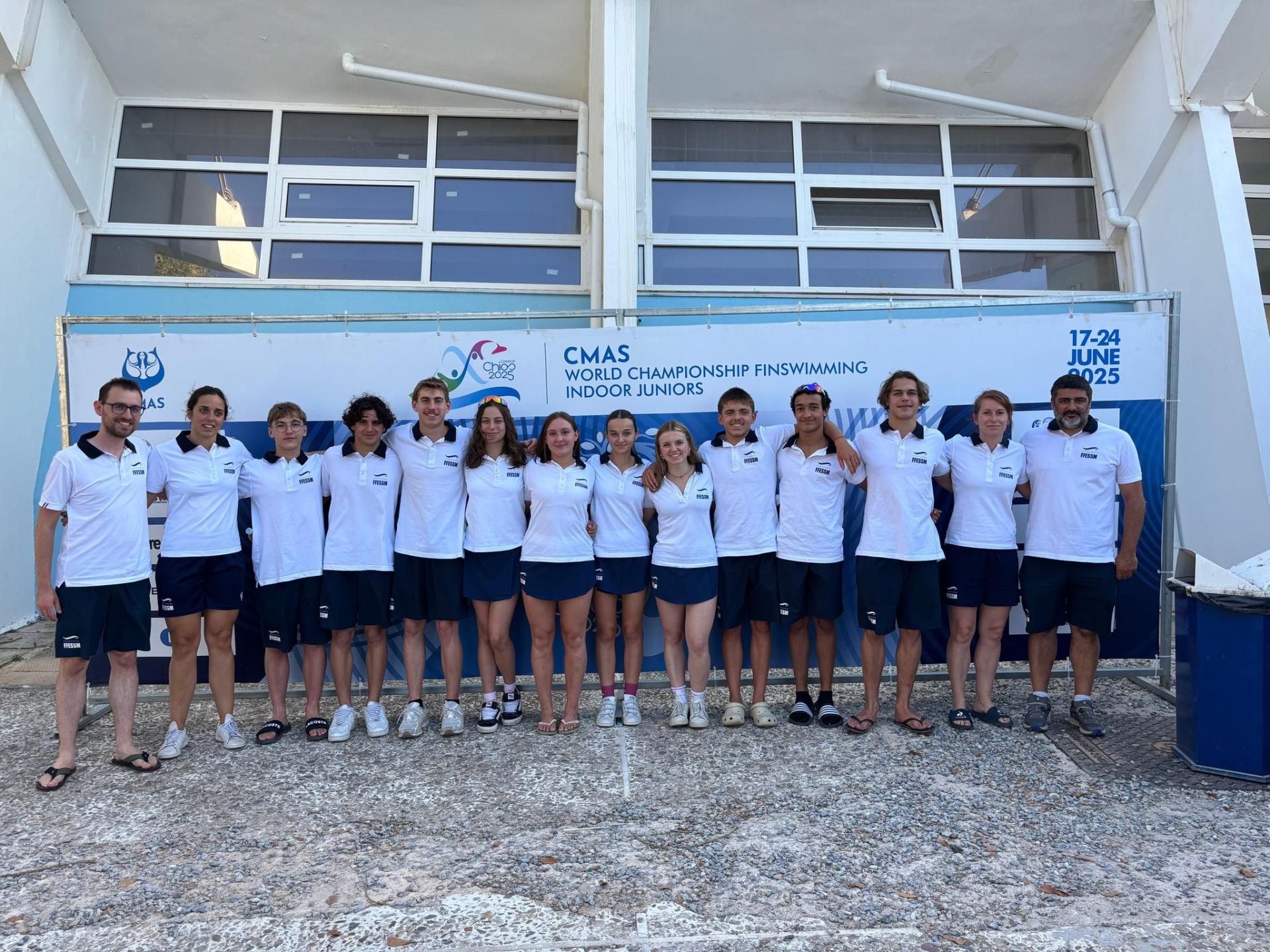 Equipe de france junior piscine